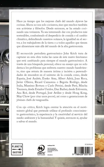 Contraportada Cocinando una tormenta