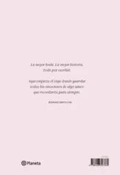 Miniatura contraportada La agenda de nuestra boda, edición revisada y actualizada