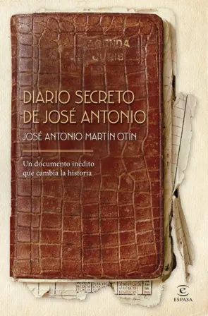 Portada Diario secreto de José Antonio