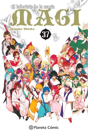 Portada Magi El laberinto de la magia nº 37/37