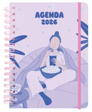 Portada Agenda anual semanal 2026 Clarilou
