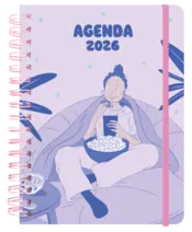 Portada Agenda anual semanal 2026 Clarilou