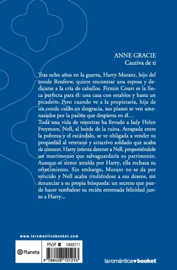 Contraportada Cautiva de ti