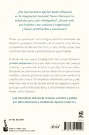 Miniatura contraportada La sabiduría de los búhos