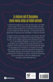 Miniatura contraportada La telaraña azulgrana