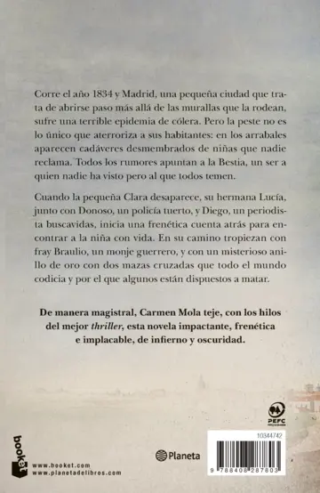 Contraportada La Bestia