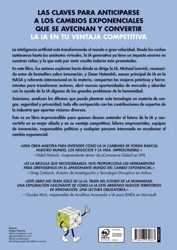 Contraportada Inteligencia artificial e innovación