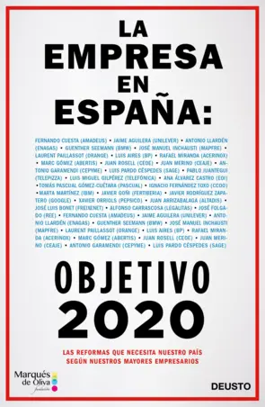 Portada La empresa en España: objetivo 2020