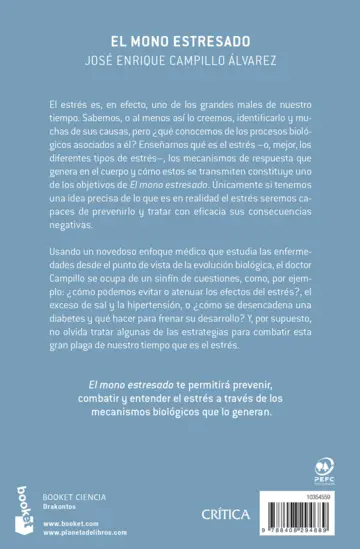 Contraportada El mono estresado