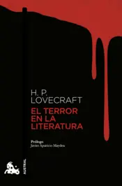 Portada El terror en la literatura