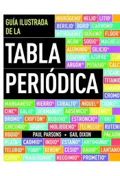 Portada Guía ilustrada de la tabla periódica