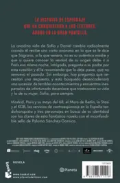 Miniatura contraportada La sospecha de Sofía. Ed. Película