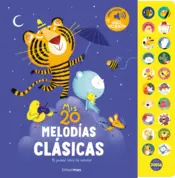 Portada Mis 20 melodías clásicas. Mi primer libro de sonidos