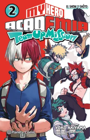 Portada My Hero Academia Team Up Mission nº 02