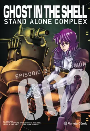 Portada Ghost in the Shell Stand Alone Complex nº 02/05