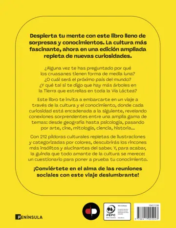 Contraportada Píldoras culturales (edición ampliada)
