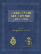 Miniatura contraportada Diccionario del español jurídico