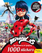 Portada Miraculous. Las aventuras de Ladybug. 1000 stickers