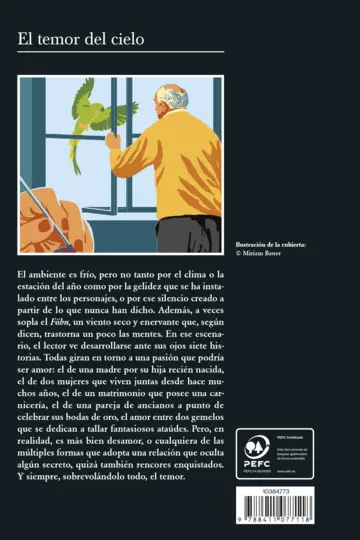 Contraportada El temor del cielo