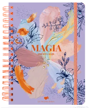 Portada Agenda anual semanal 2026 La Vecina Rubia