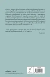 Miniatura contraportada Hª Tierra Media Nº 03/12 - Las baladas de Beleriand