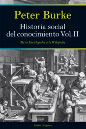 Portada Historia social del conocimiento. Vol II