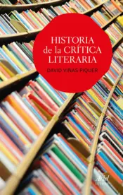 Portada Historia de la crítica literaria