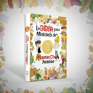 Portada La Biblia para Minichefs de MasterChef Junior