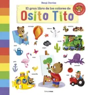 Portada El gran libro de los colores de Osito Tito