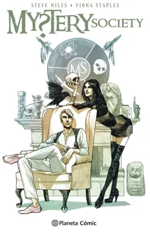 Portada Mystery Society (novela gráfica)