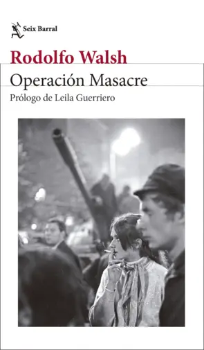 Portada Operación Masacre