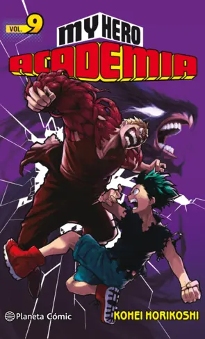 Portada My Hero Academia nº 09
