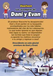 Miniatura contraportada Las aventuras de Dani y Evan 9. El espinosaurio de las nieves