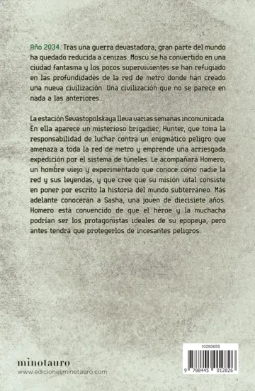 Contraportada Metro 2034