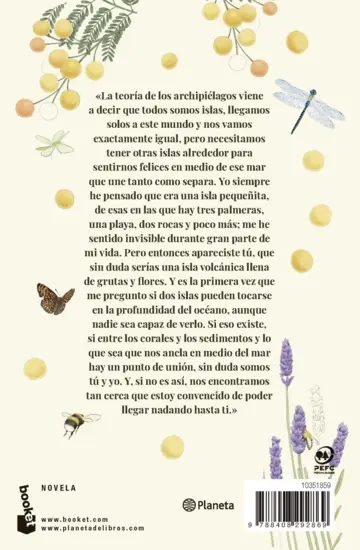 Contraportada La teoría de los archipiélagos