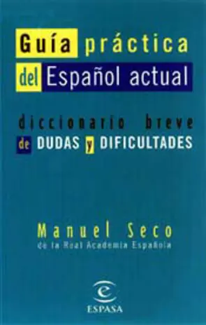Portada Guía práctica del español actual