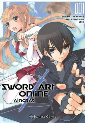 Portada Sword Art Online Aincrad nº 01/02