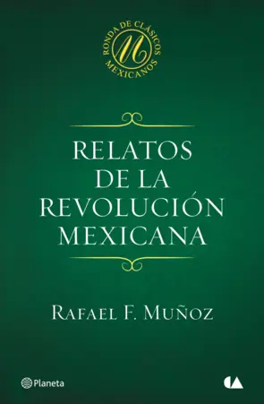 Portada Relatos de la Revolución mexicana