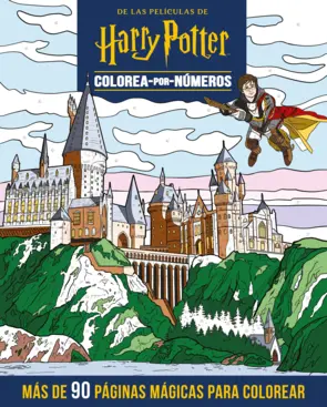 Portada Harry Potter: Colorea por números