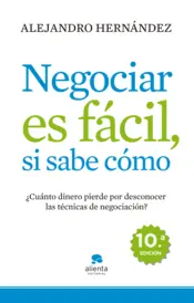 Portada Negociar es fácil, si sabe cómo