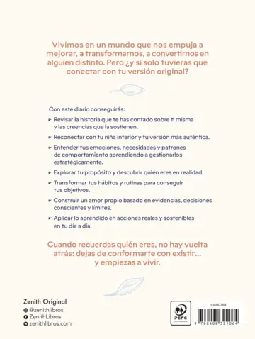 Contraportada No te conformes con existir