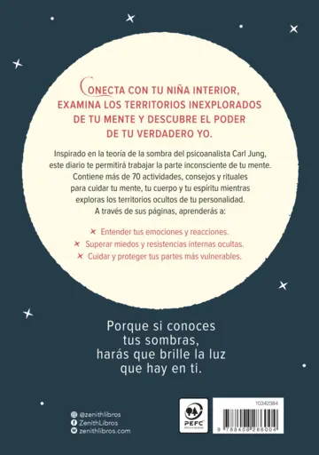 Contraportada El diario de mis sombras