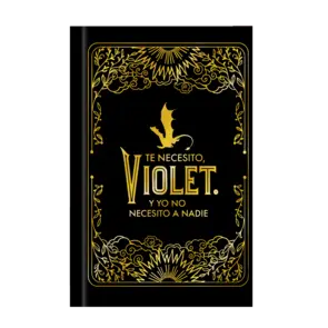 Portada Diario oficial de Alas de sangre: Te necesito, Violet.