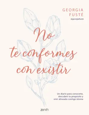 Portada No te conformes con existir