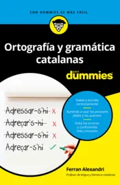 Portada Ortografía y gramática catalanas para dummies