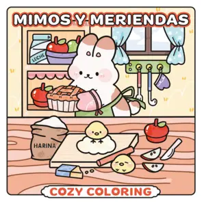 Portada Mimos y meriendas. Cozy coloring