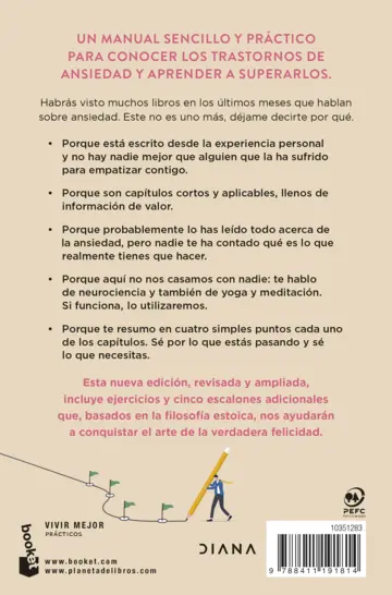 Contraportada El pequeño gran libro de la ansiedad