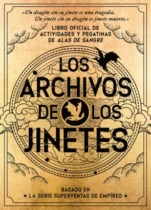 Portada Libro oficial de actividades y pegatinas de Alas de Sangre