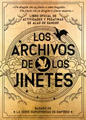 Portada Libro oficial de actividades y pegatinas de Alas de Sangre