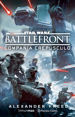 Portada Star Wars BattleFront Compañía Crepúsculo (novela)